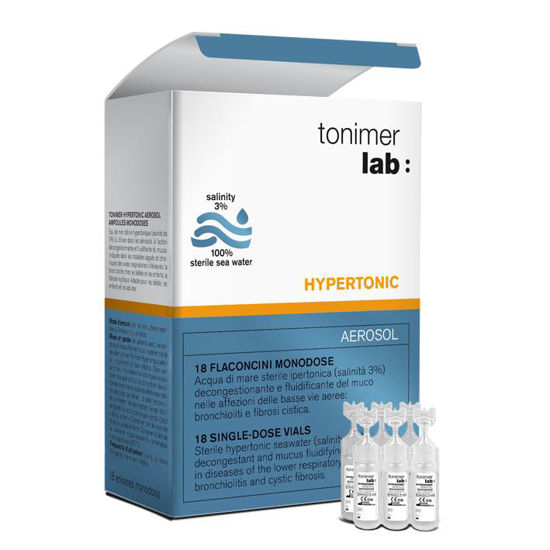 Tonimer lab : 3 % hipertonična raztopina, 18 monodoz