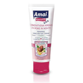 Slika Amai obnovitvena krema za roke in nohte za suho in razpokano kožo, 100 mL