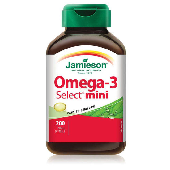 Jamieson Omega-3 Select Mini, 200 kapsul