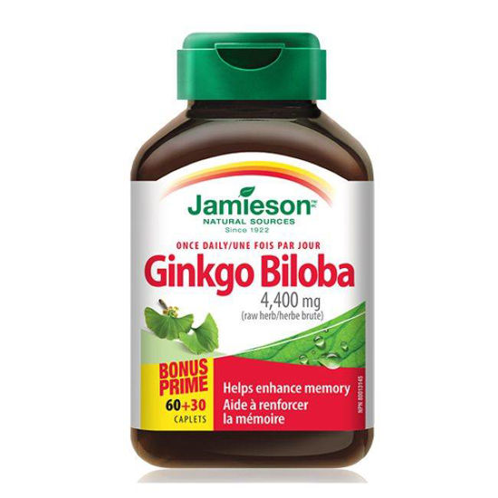 Jamieson Ginko Biloba drevo spomina, 90 tablet