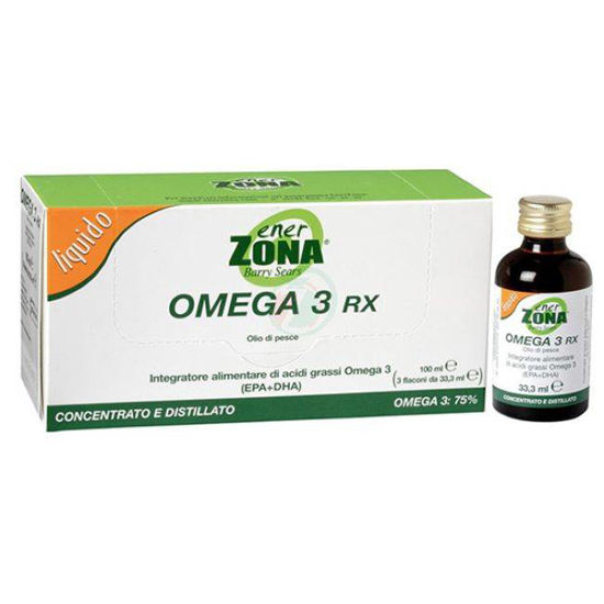 EnerZona Omega 3 RX ribje olje, 5x33,3 mL