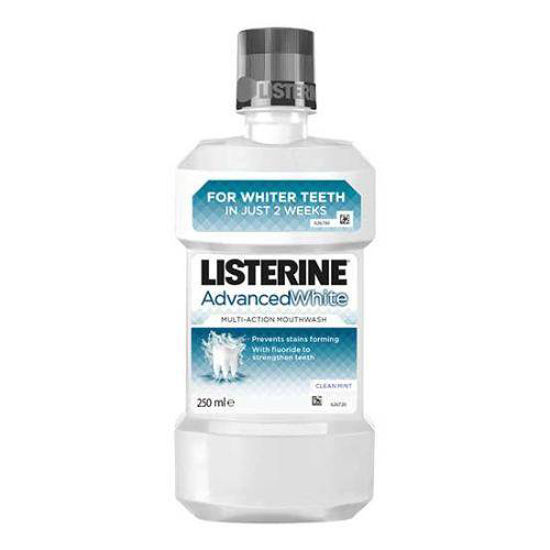 Listerine Advanced White ustna voda, 250 mL
