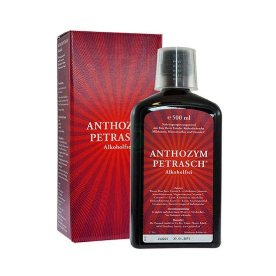 Petrasch Anthozym krepilni BREZalkoholni tonik, 500 mL