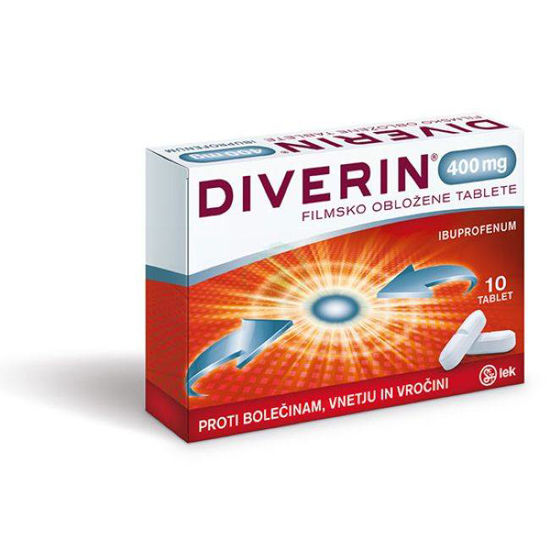 Diverin 400 mg tablete, 20 tablet