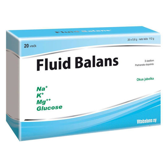 Fluid Balans prašek, 20 vrečk