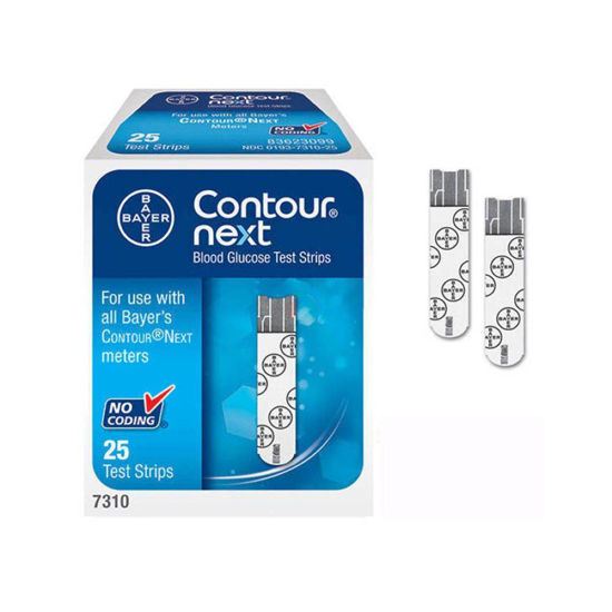 Ascensia Contour Next testni lističi, 50 lističev