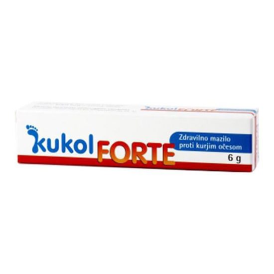 Kukol Forte mazilo proti kurjim očesom, 6 g