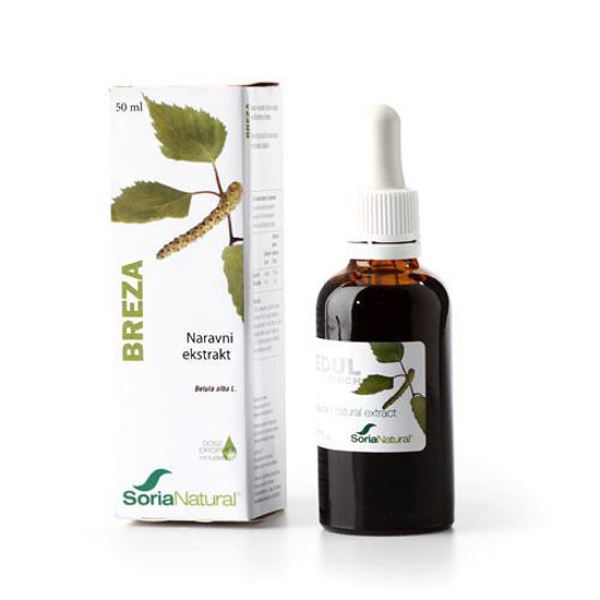 Soria Natural Breza ekstakt XXI kapljice, 50 mL