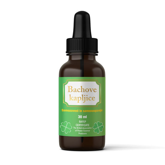 Bachove kapljice - samozavest in samozaupanje, 30 mL