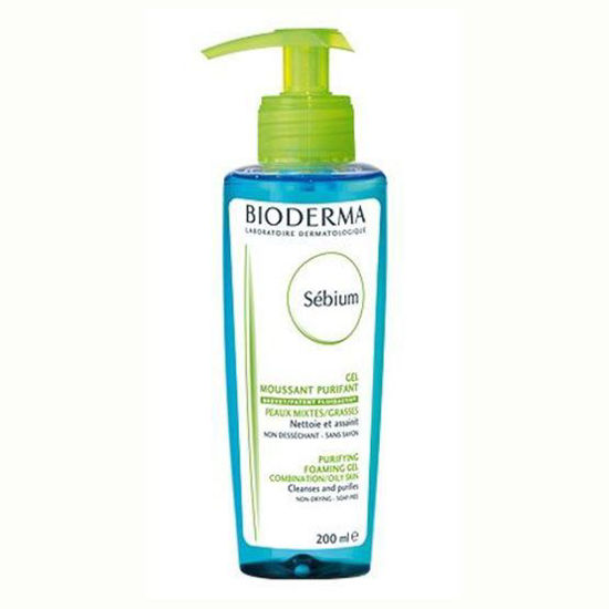 Bioderma Sebium gel moussant - peneči gel za čiščenje kože, 200 mL