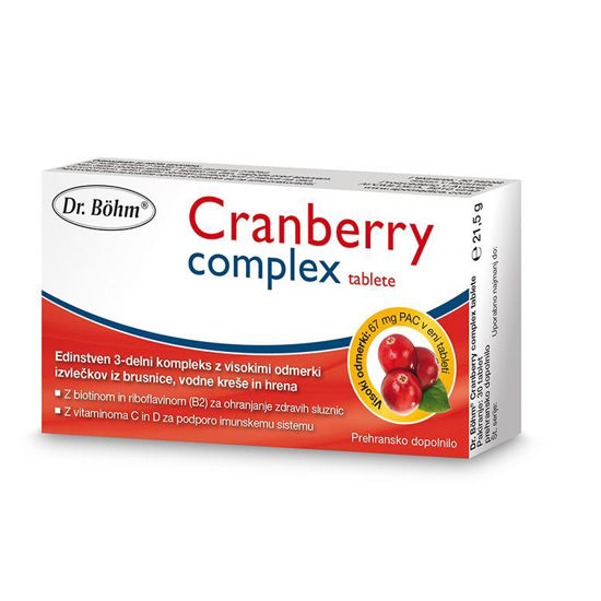 Dr. Böhm Cranberry Compleks, 30 tablet
