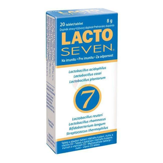 LactoSeven prehransko dopolnilo, 20 tablet
