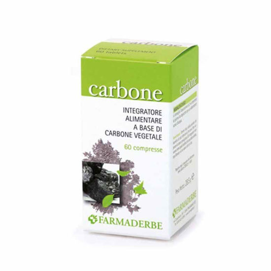 Farmaderbe Carbone aktivno oglje, 60 tablet