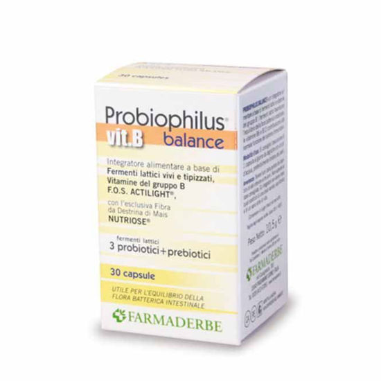 Farmaderbe Probiophilus Balance vitamin B, 30 kapsul