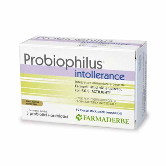 Farmaderbe Probiophilus Intollerance, 12 vrečic
