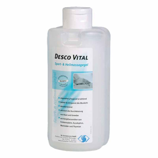 Desco vital hladilno masažni gel, 500 mL