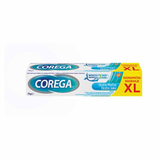 Corega Extra Strong Fix XL lepilo za proteze, 70 g