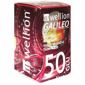 Slika Wellion Galileo merilni lističi za glukozo, 50 lističev