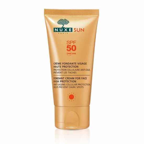 Nuxe Sun topljiva krema za zaščito pred soncem ZF 50, 50 mL