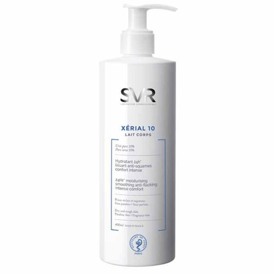 SVR Xerial 10 mleko proti luskanju kože, 400 mL