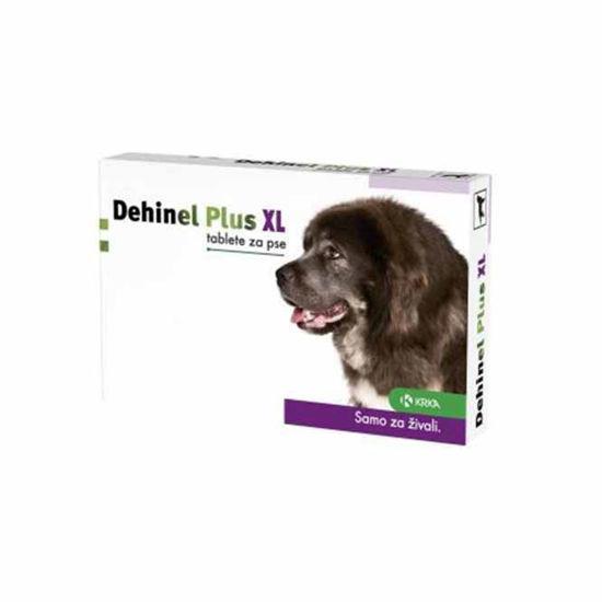 Dehinel Plus XL tablete za velike pse, 12 tablet