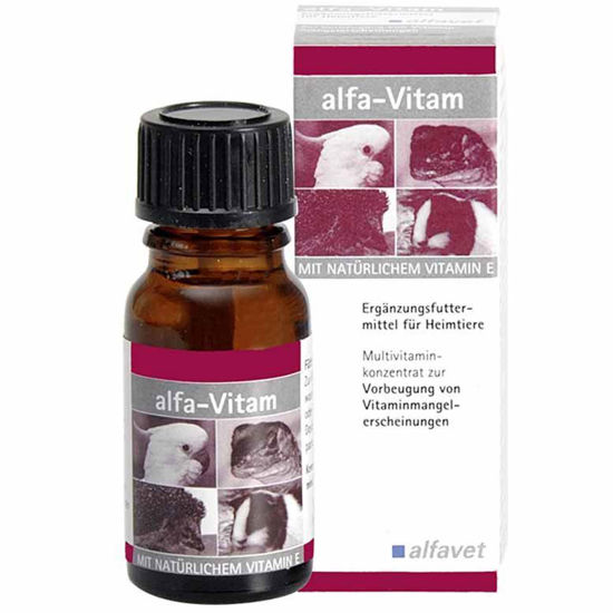 Alfa-Vitam sirup za ptice in glodavce, 10 mL