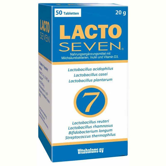 LactoSeven prehransko dopolnilo, 50 tablet