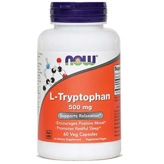 Now L-Triptofan, 60 kapsul