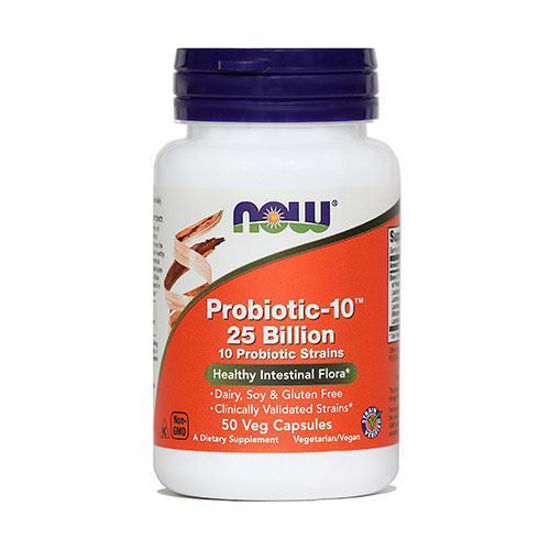 Now probiotic-10, 50 kapsul