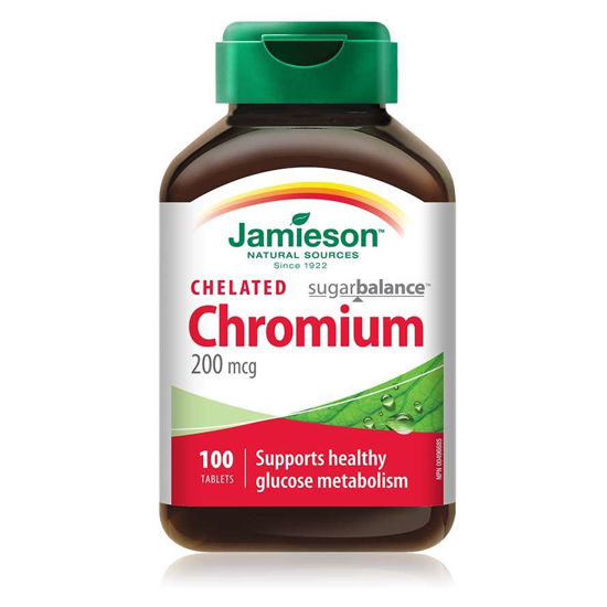 Jamieson Krom 200 mcg, 100 tablet