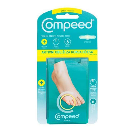 Compeed obliži za kurje oko, 10 obližev