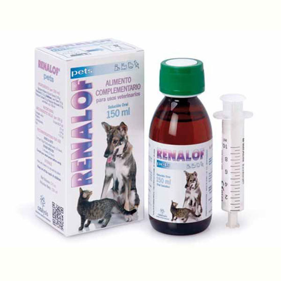 Renalof Pets dodatek k prehrani za domače živali, 150 ali 12x30 mL