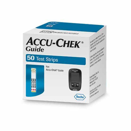 Accu-Chek Guide testni lističi - glukoza, 50 lističev