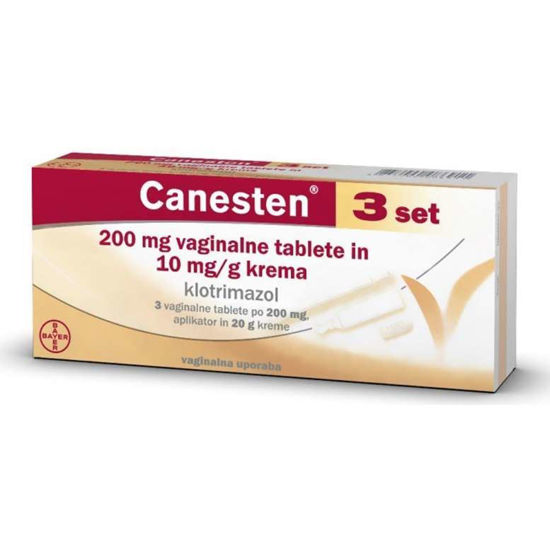 Canesten 3 kombi (3 globule + 20 g kreme)