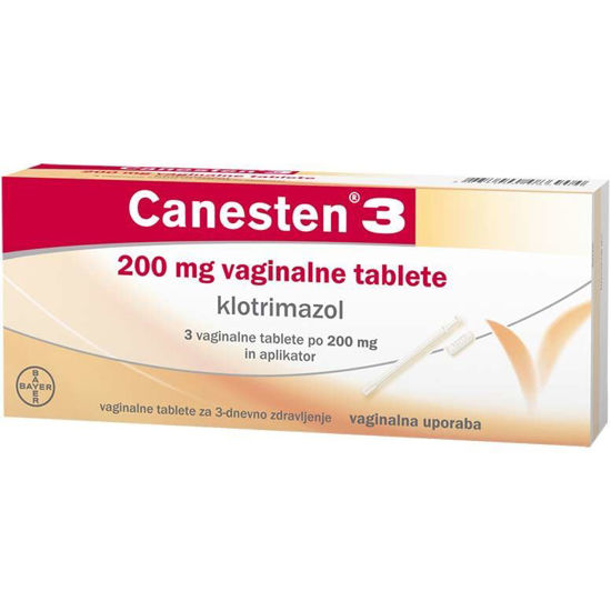 Canesten 3 vaginalne tablete, 3 globule