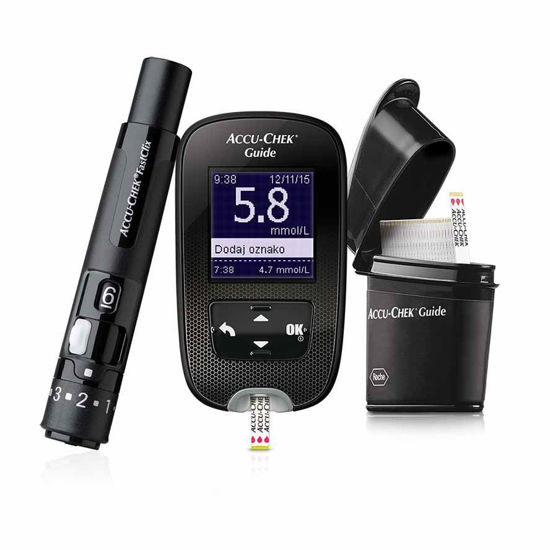 Accu-Chek Guide merilnik glukoze, 1 set