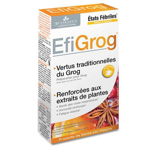 Efigrog prah za pripravo groga z ingverjem, 5 vrečk