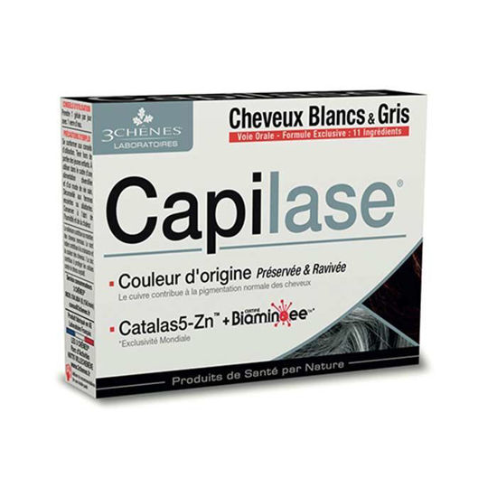 Capilase za bele in sive lase, 30 kapsul