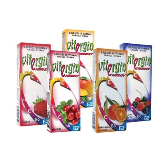 Vitergin energy bonboni z vitamini - okus po izbiri, 20 bonbonov