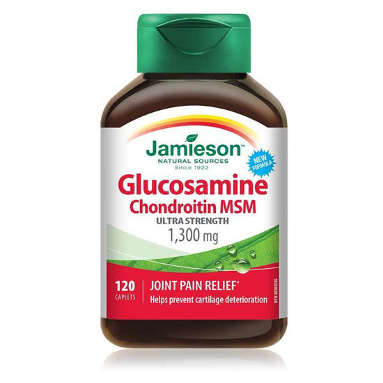 Jamieson Glukozamin & Hondroitin z MSM, 120 kaplet