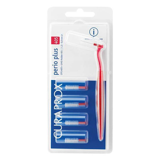 Curaprox CPS Perio interdentalna ščetka, 5 ščetk + držalo