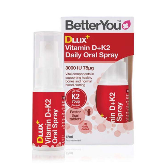 DLux vitamin D3 + K2 v pršilu, 12 mL