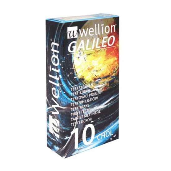 Wellion Galileo merilni lističi holesterol, 10 lističev