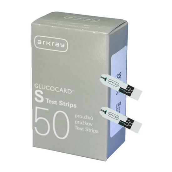 Glucocard S senzor, 50 testnih lističev