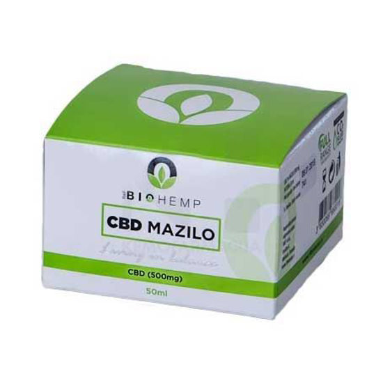 BioHemp CBD konopljino mazilo, 50 mL