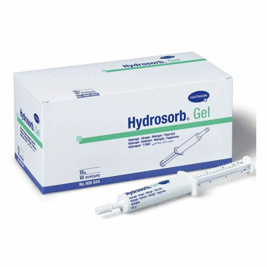 Hydrosorb prozoren viskozni hidrogel, 10x15 g