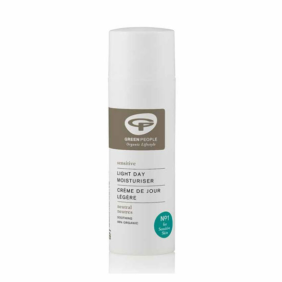 Green People dnevna vlažilna krema za obraz brez dodanih dišav, 50 mL