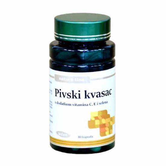 Natura Line pivski kvas, 80 kapsul