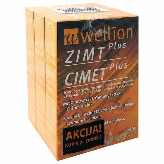 Wellion Zimt Plus, 30 kapsul
