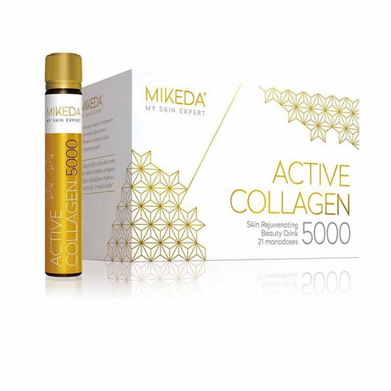 Mikeda Active Collagen 5000 napitek za lepo kožo, 21x25 mL